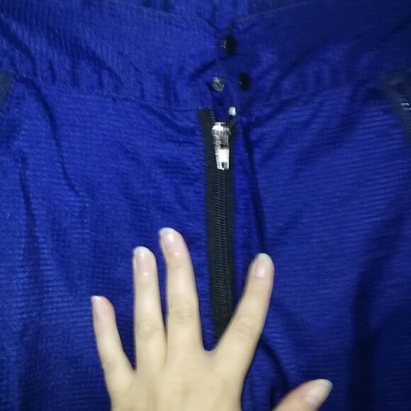 𝅺KANUK Cobalt Blue Waterproof Tapered Rain Pants Size Medium - Picture 7 of 15